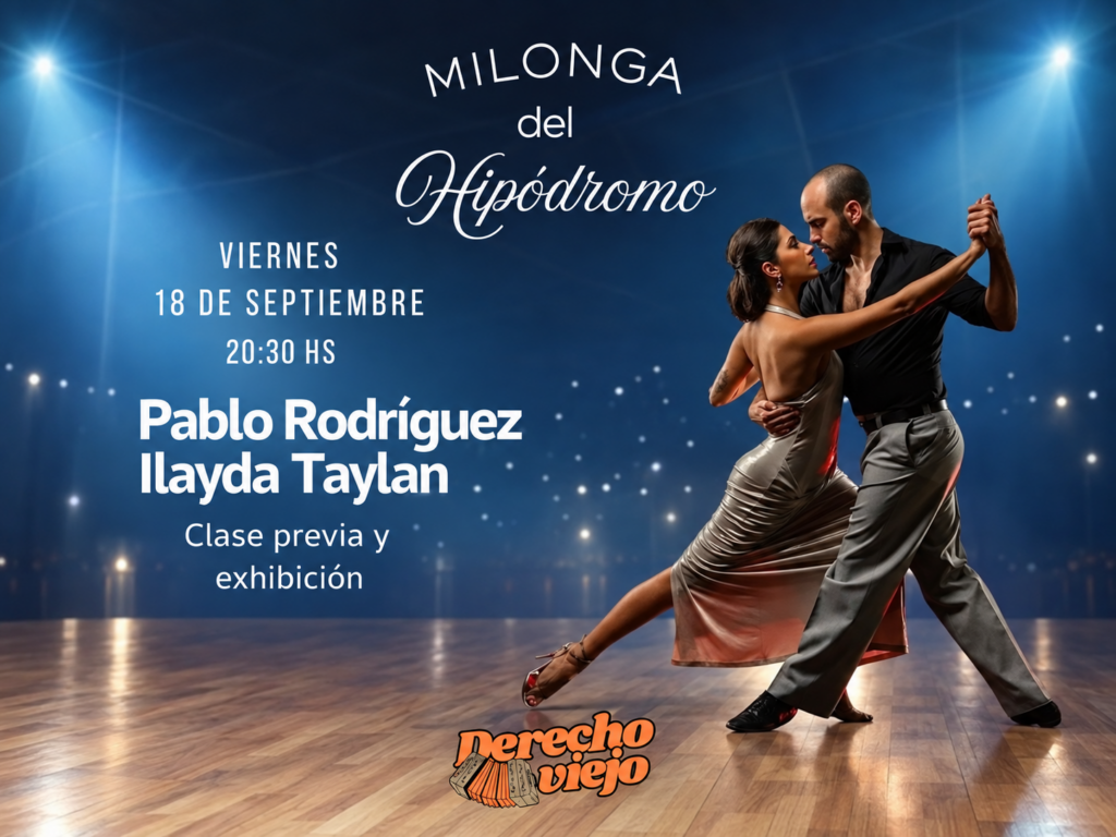 Milonga del Hipódromo Viernes 18 de septiembre